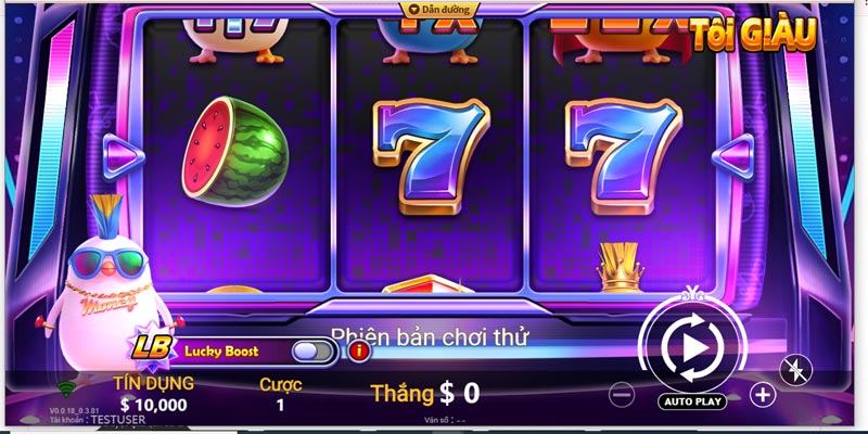 Game nổ hũ trực tiếp được nhiều bet thủ săn đón